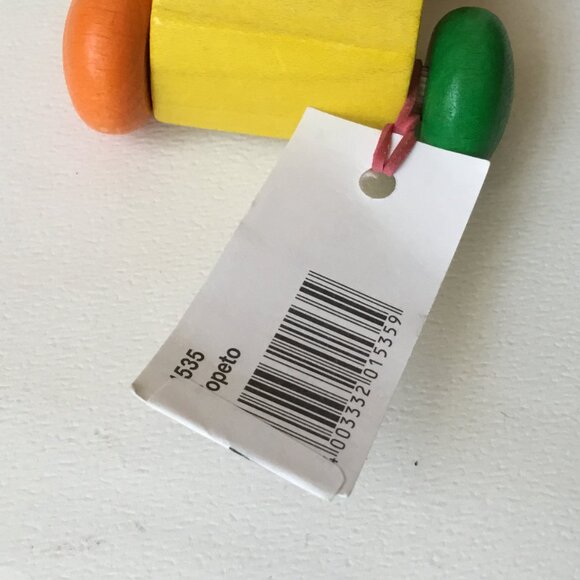 Selecta Spielzeug Topeto Mouse Wooden Squeaky Toy Car - Picture 6 of 6